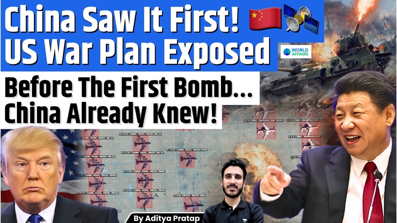 China Exposed US Military Deployment Before Operation Epic Fury | Satellites Tracked US F-22 Jets