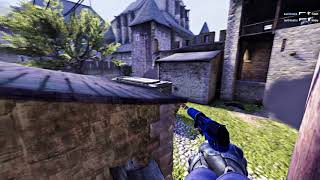 Cloud9 Autimatic's 4K with USP-S on Cobblestone vs Gambit @ IEM Oakland 2017