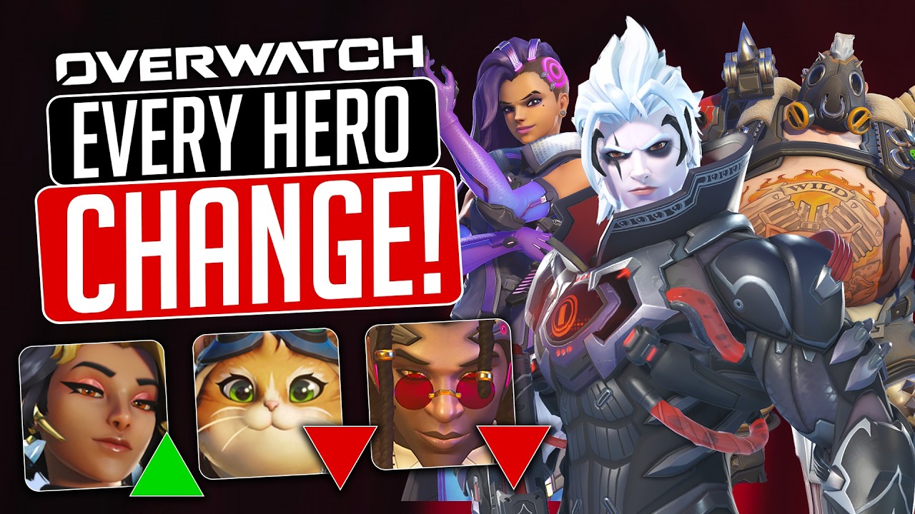 Overwatch Season 5 Patch Notes - All Hero Buffs & Nerfs