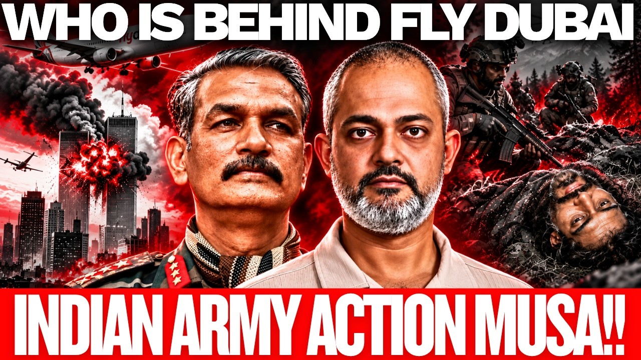 Who Is Behind Fly Dubai Incident? Indian Army Major Victory in J&K Pakistan | Lt Gen DP Pandey, Aadi