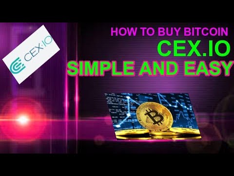 HOW TO BUY AND SELL BITCOIN ON CEX.IO (TOP EXCHANGE)