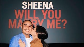 #SHEenaSAIDYES #SHEENAbiniyaYES (The Jeron Manzanero and Sheena Halili Proposal)