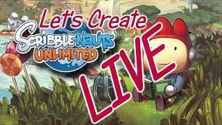 Let's Create Live! - Scribblenauts Unlimited 1/3 - Lame Brain, The Bodyguard