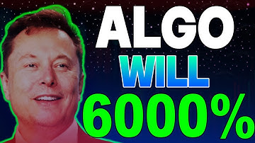 ELON MUSK : ALGO WILL +6000% AFTER DEAL WITH TESLA?? - ALGORAND PRICE PREDICTION 2023-2025