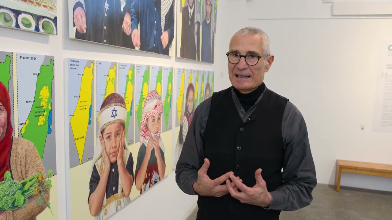 C.CIERVO - "Comune - il paradosso dell'essere uguali..." - l'artista spiega - (in italiano)