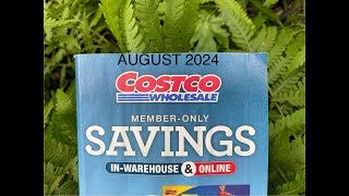 COSTCO AD🌳AUGUST 2024🌴COUPON BOOK FLIP THROUGH🌻