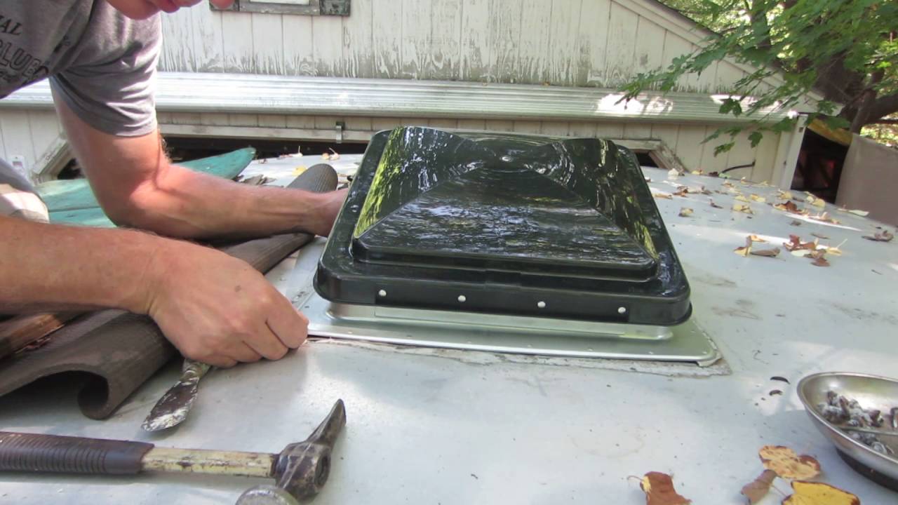trailer skylight replacement YouTube