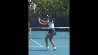 Alex Eala is so Strong from the Baseline