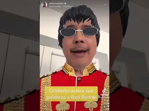 Cristinito aclara las palabras que le dijo a bad bunny
