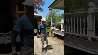 Heres how we will demolish and remodel this porch