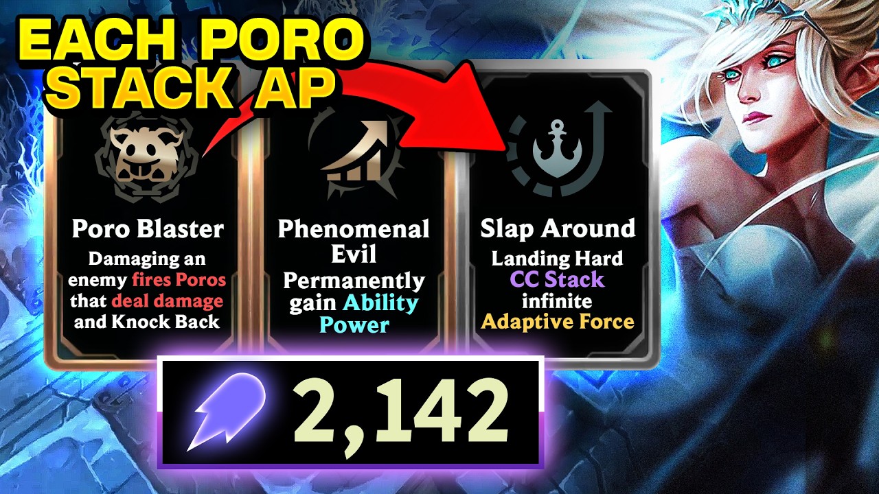 Janna but I gain INFINITE AP! EACH PORO COUNTS AS CC FOR MY AP STACK ...