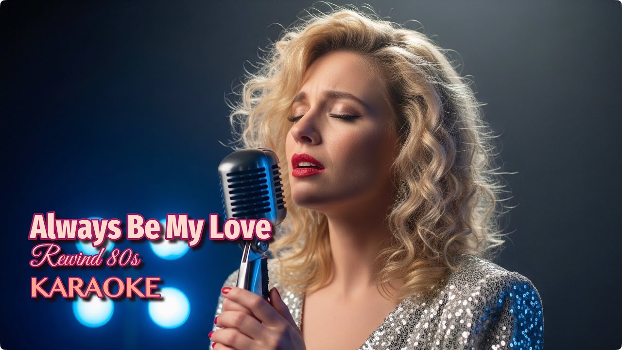KARAOKE | 💖✨ Always Be My Love — 80s Slow Rock / Power Ballad 🎶🔥