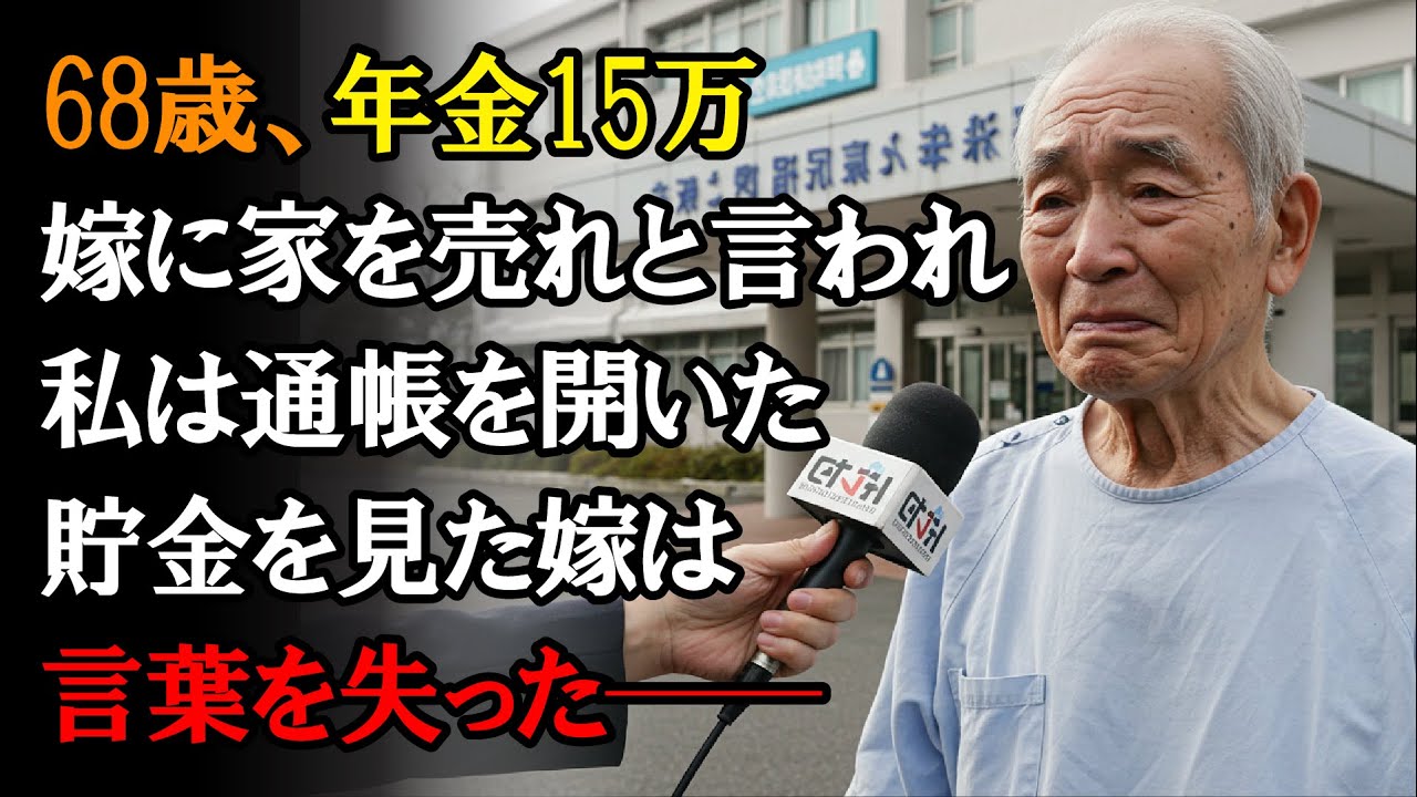 【本当にあった話】年金月15万で家を売って施設に入るしかないと嘲笑された68歳の男性。しかし私が一生の貯金通帳を開いた瞬間、彼女は言葉を失った…【感動する話】