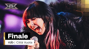 Rob sings "Città vuota" by Mina | X Factor 2025 Finale