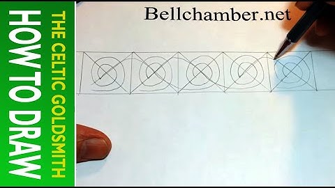 How to Draw Celtic Patterns 134 - Meigle Spiral interlace Part 2 of 6