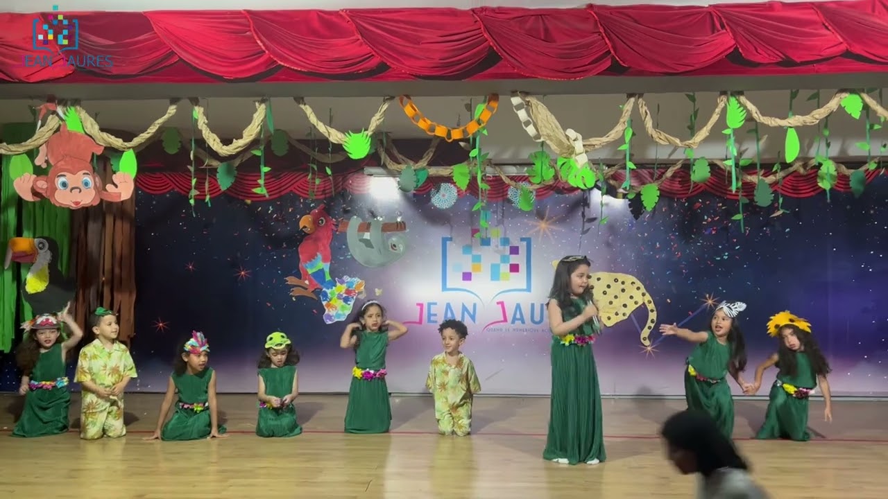 FETE DE FIN D'ANNEE GRANDE SECTION BIOA GROUPE SCOLAIRE JEAN JAURES