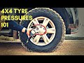 Off-Road 4WD Tyre Pressures - Sand, Mud, Rock and Snow