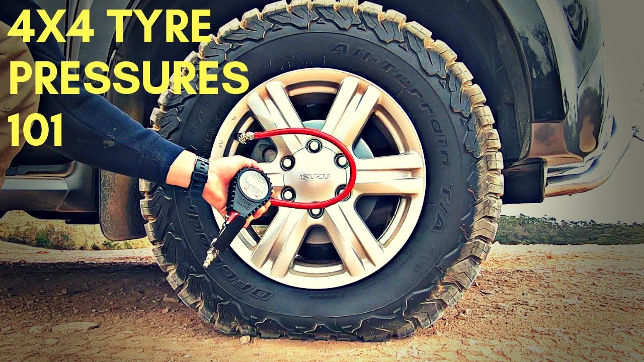 OffRoad 4WD Tyre Pressures Sand, Mud, Rock and Snow YouTube