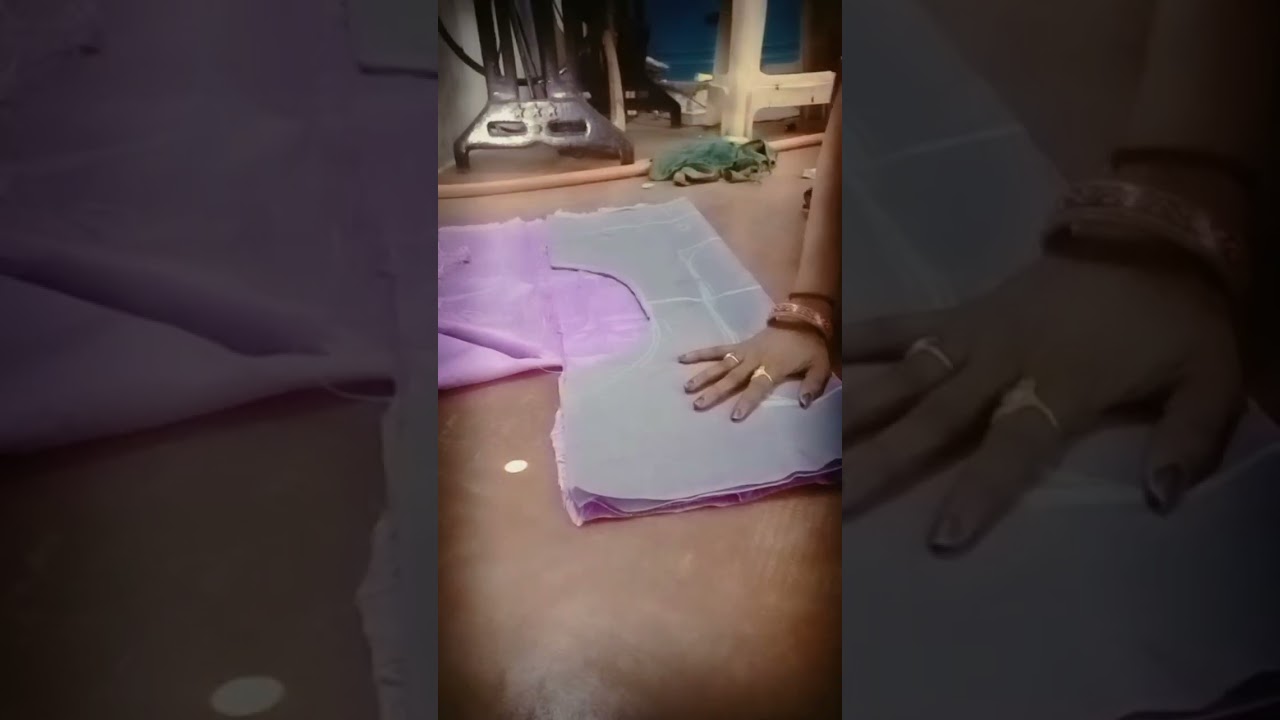 Blouse ki cutting stitching ✂️