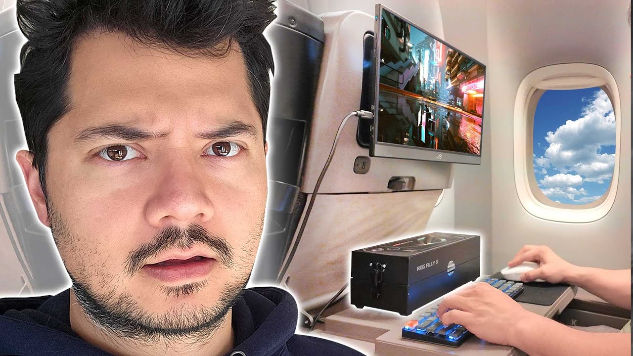 This Gaming Setup Turned My Plane Seat into First Class
