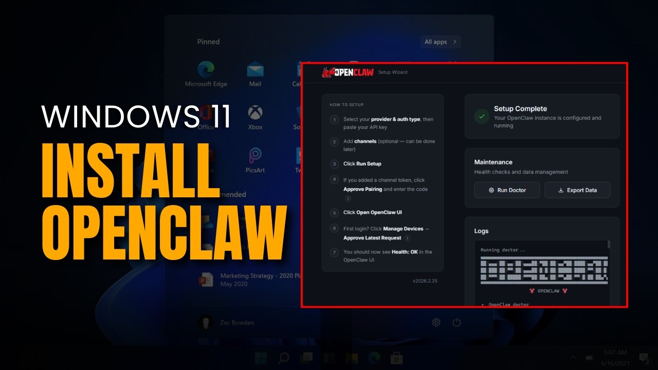 How to Install OpenClaw on Windows 11 | Setup OpenClaw on Windows 11 ...