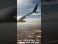☀️ United 737-800NG Descent into Phoenix | Stunning Desert Views 🌵✈️ #united #desert #737 #travel