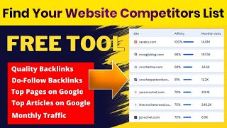 How to find out our Website Competitors and my Competitors website | Competitor Analysis SEO |