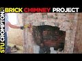 chimney breast brickwork feature project