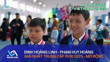 BỘ ĐÔI TÀI NĂNG CỦA THCS NEW SCHOOL TẠI ROBOTHON VIỆT NAM 2025