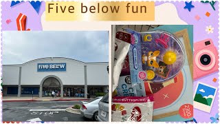 Five Below fun
