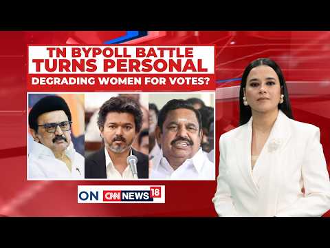 Stalin’s ‘Body-Shaming’ Remark Sparks Row: TVK, BJP Slam Former TN CM | Dharapuram Bypoll | News18