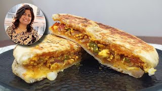 Paneer stuffed kulcha|| Stuffed Kulcha recipe||पनीर कुलचा ||