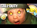 EVIL BABY VOICE CHANGER Makes Players LOSE IT Call of Duty! (Hilarious Reactions)