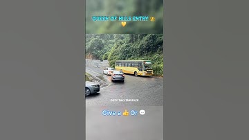 Queen of Hills! TNSTC Yellow Bus Smooth U-Turn in Sharp Ghat Curve 👑🚌
