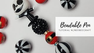 Let's create some beadable pens using Beebeecraft Beads/come see/gift ideas/ $15 craft fair item