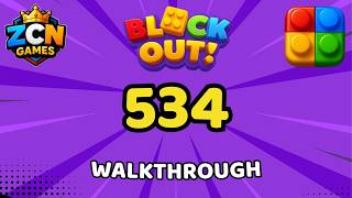 Block Out Level 534 Walkthrough | Full Solution