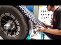 How Old Tires Are Wrapped So They Can Be Reused - Modern Factory With Skilled Workers