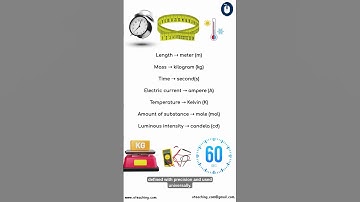 The International System of Units (SI Units)