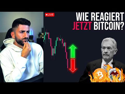 Bitcoin: FED Entscheidung & Prognosen (FOMC März) | Live Reaktion