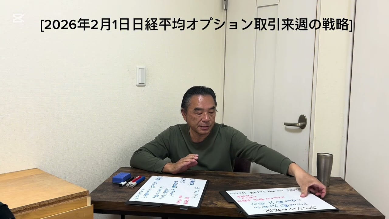 2026年2月1日日経平均オプション取引来週の戦略