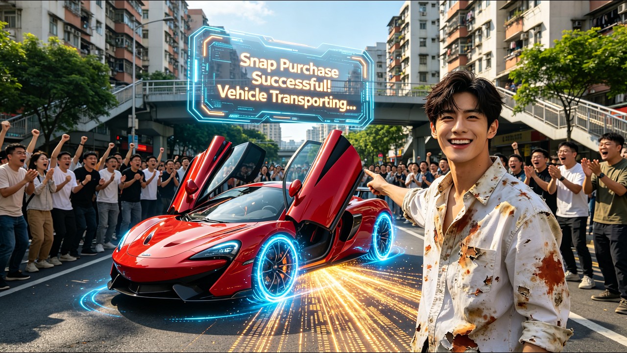 The broke delivery guy got a 9.9 flash sale system, b became a billionaire. ๐ฐ๐#drama