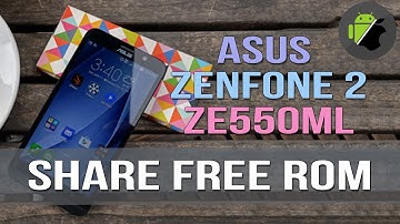 Unbrick, repair logo Asus Zenfone 2 (ZE550ML) with the RAW rom
