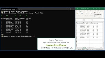 PowerShell Excel Module - New Feature