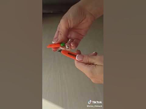 как правильно отломать лезвие канцелярского ножа - YouTube