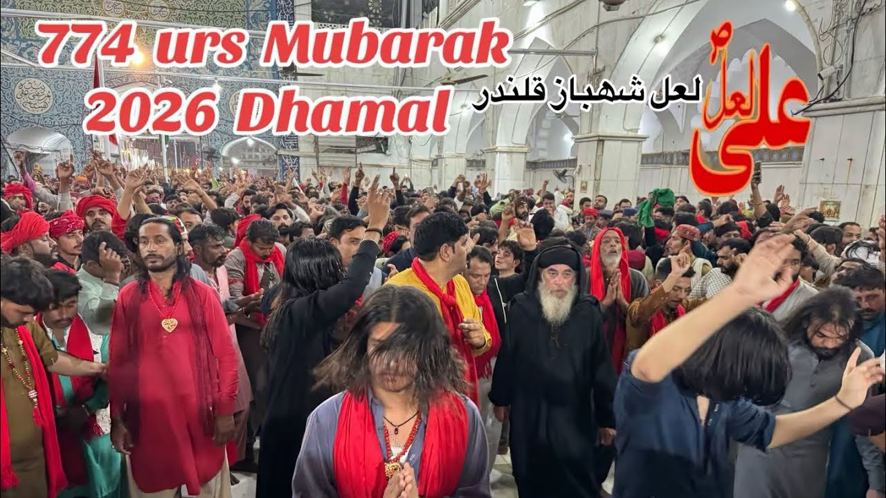 774 urs Mubarak lal Shahbaz Qalandar #rananadeemsehwani #dhamaltv777 #sehwanyoutube 