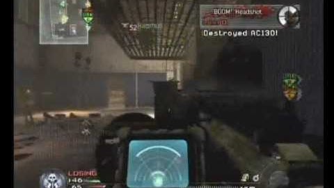 MW2 Domination ACR 33-3 NUKE with commentary