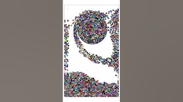 #satisfying #bouncingball #simulation #creativecoding