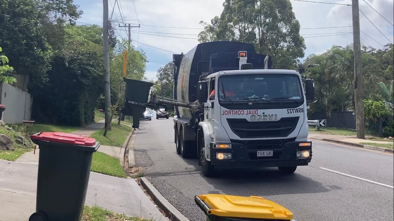 Australian garbage trucks American edition YouTube