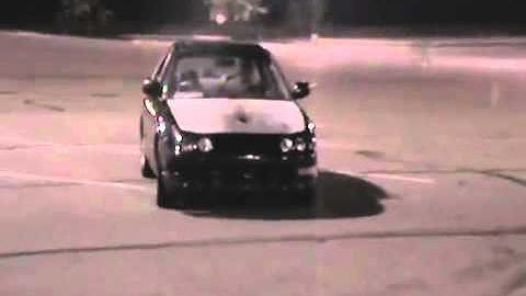 Daddy Built Racing Acura Integra shooting flames