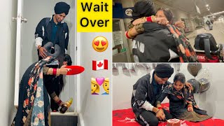 Wait Over🤞🏻🇨🇦 | Finally we are Together￼👩‍❤️‍👨😍 | Navhappy Bhullar | Vlog